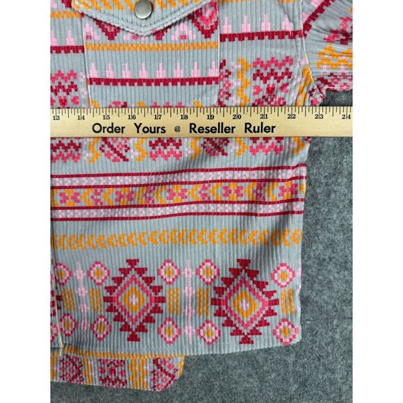 Savanna Jane Shacket Women's Large Aztec Southwest Button Up - Picture 10 of 10